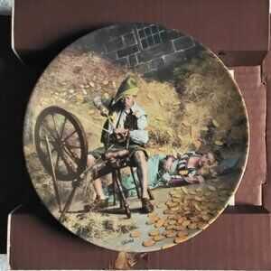 1981 "Rumpelshilzen" by Charles Gehm" 8" Collector's Plate k8920 by Bavaria!!